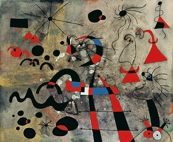 Joan Miró : The Escape Ladder, 1940