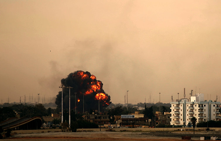 Conflict in Libya: Jet shot down