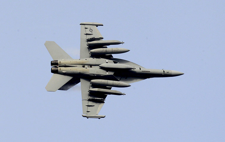 Conflict in Libya: F-18 Growler