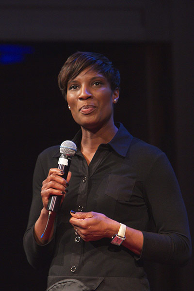 TEDx: Alice Russell performs on stage at Observer TEDx in London's King's Place