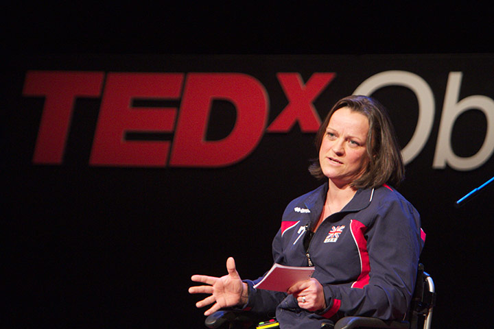 TEDx: Martine Wright speaking at Observer TEDx