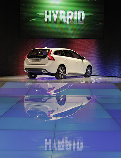Geneva Motor Show: A V60 Volvo electric car