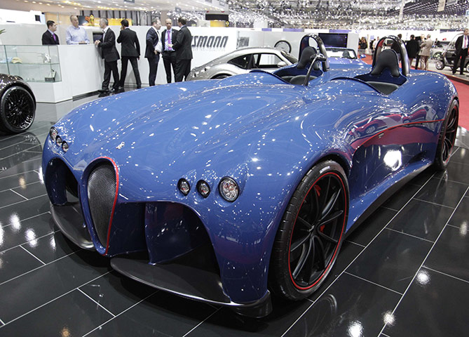 Geneva Motor Show: The Wiesmann Spyder Design Study