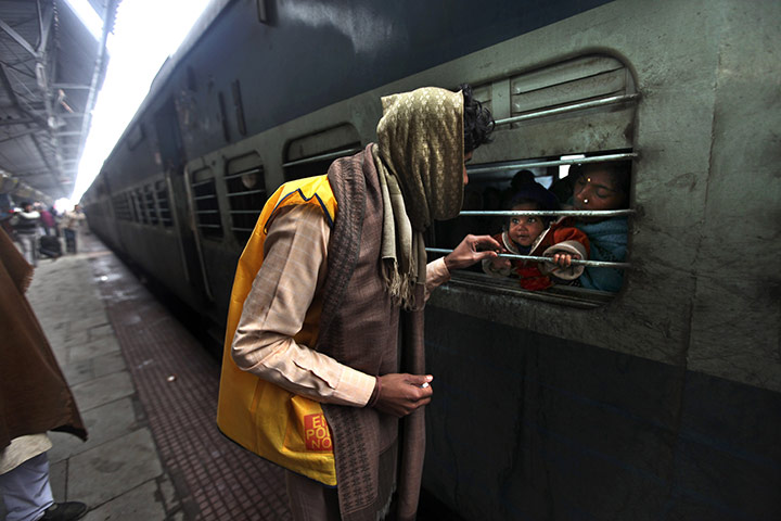 Polio campaign: Patna, India