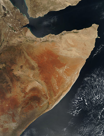 Satellite Eye on Earth: Horn of Africa