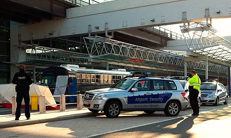 Two shot dead at Frankfurt airport, reports say
