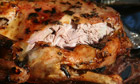 Roast duck with apples recipe