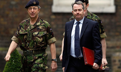 General David Richards and Liam Fox 