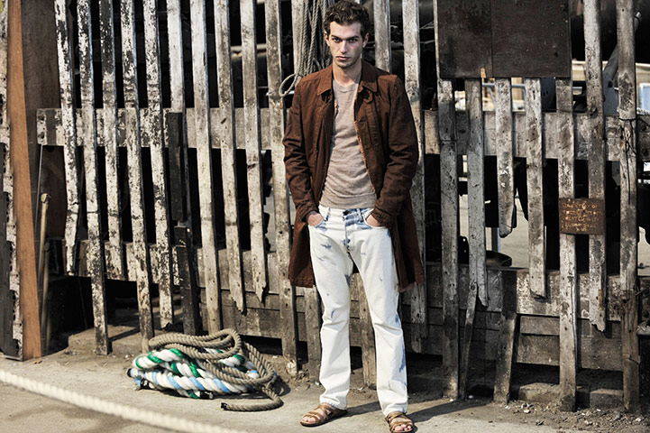 Key Trends: Model wearing denim