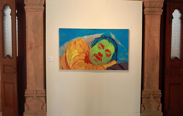 Pakistan exhibition: The Rising Tide: Art from Pakistan, Ahmad Ali Manganhar