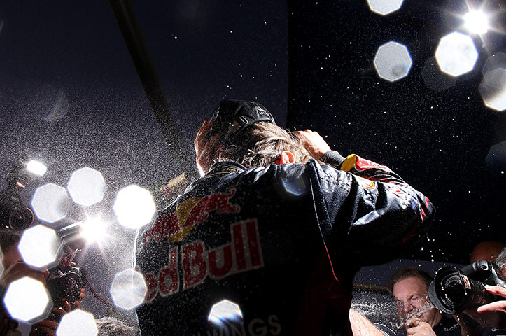 24 hours in pictures: Sebastian Vettel celebrates winning Australian Formula One Grand Prix