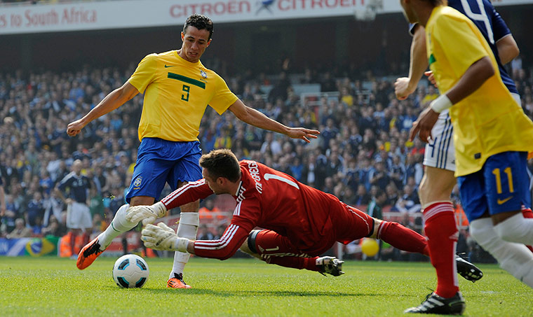Football: Brazil v Scotland