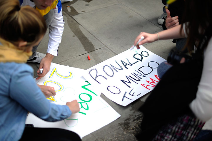 Football: Brazil v Scotland