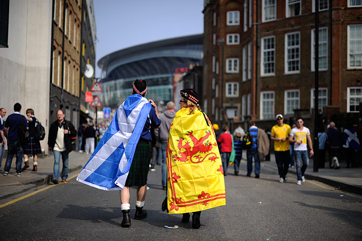 Football: Brazil v Scotland
