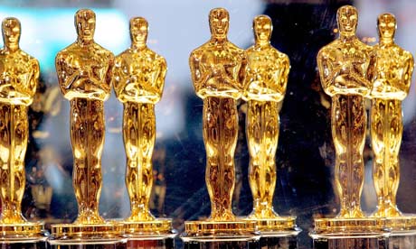 Academy Awards Displays Oscar Statuettes