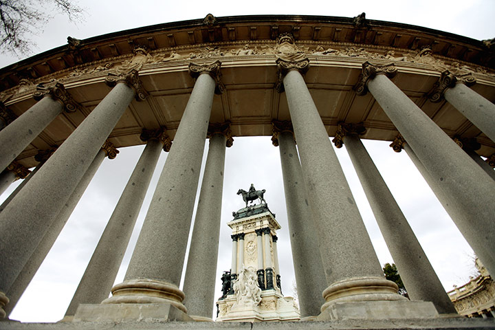 Graeme Robertson in Spain: The Alfonso XII Mausoleum, in the Parque del Buen Retiro 