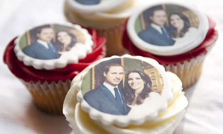 royal wedding street party bunting. Royal wedding cupcakes are
