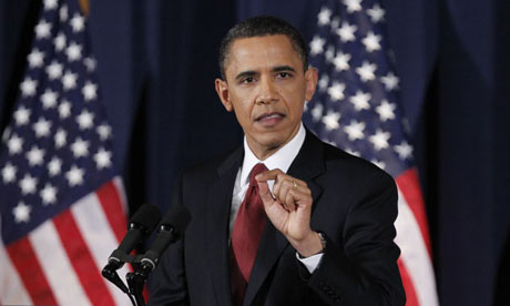 Barack Obama speaking on Libya