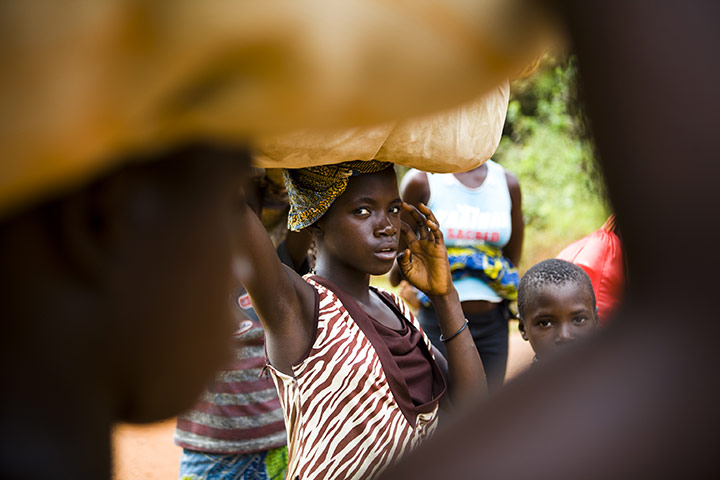 Берег слоновой кости фото Ivorian refugee crisis in Liberia - in pictures