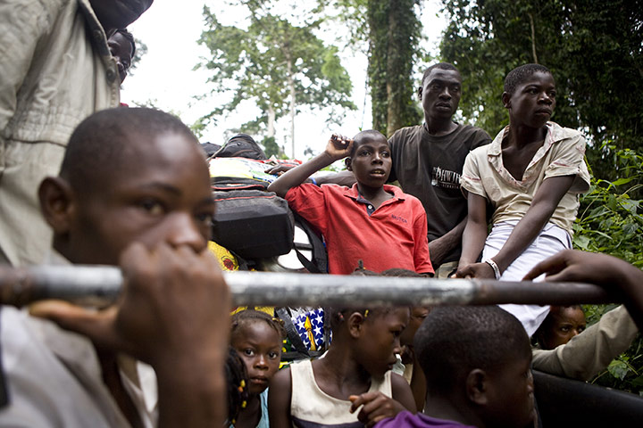 Ivorian refugeee crisis: Refugees from Ivory Coast arrive in Liberia