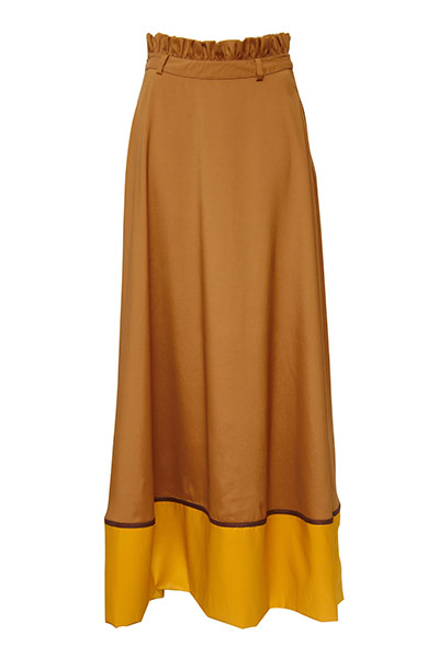 Long skirts: Two-tone Asos skirt