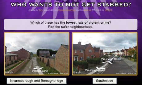 Screenshot of Tom Scott's Who wants to not get stabbed?