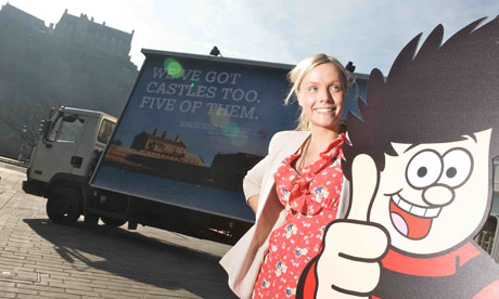 Cheeky? Dundee used Edinburgh to launch its latest tourism campaign