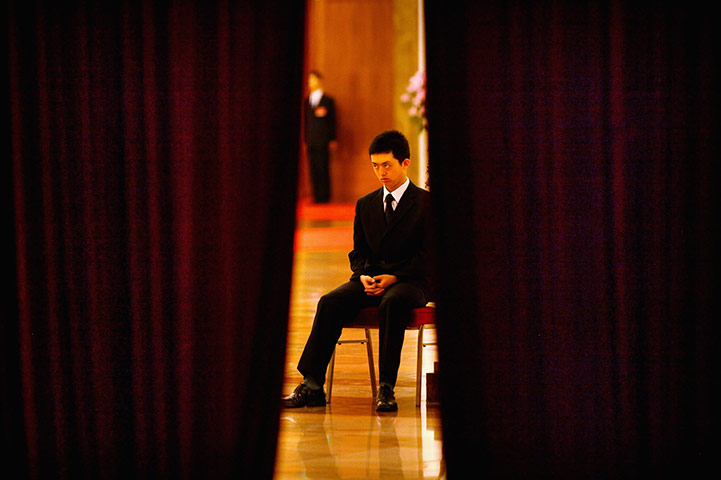 24 hours in pictures: Opening Sesson of The Chinese People's Political Consultative Conference