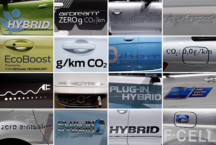 the book bus:  the 81st Geneva Motor Show i: electric, hybrid and eco-friendly cars.