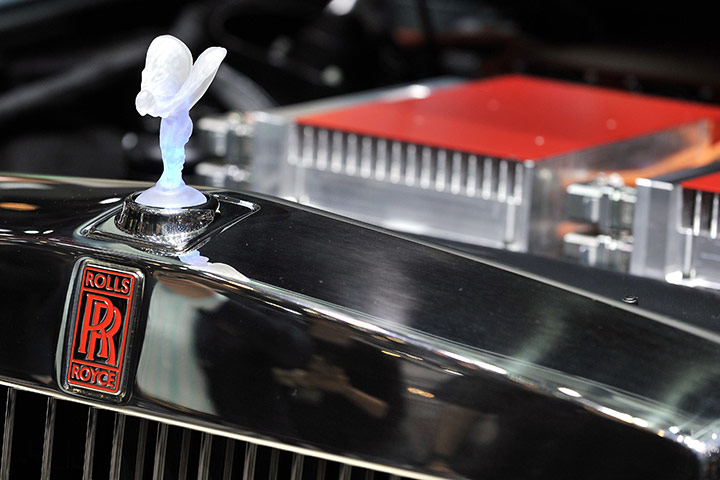 the book bus: The 'spirit of ecstacy', Rolls-Royce's iconic mascot