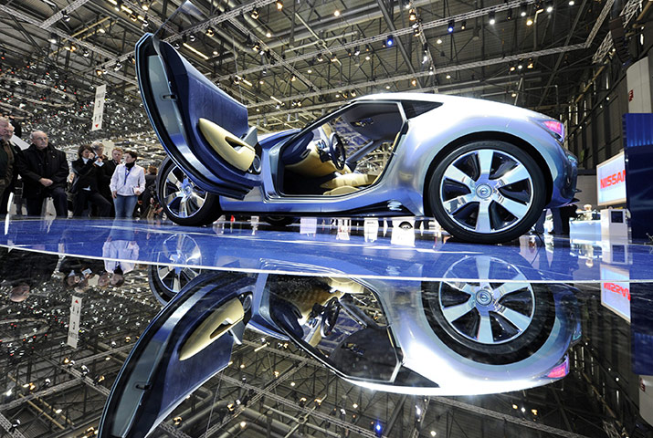 Geneva Motor Show: The Nissan Esflow concept car