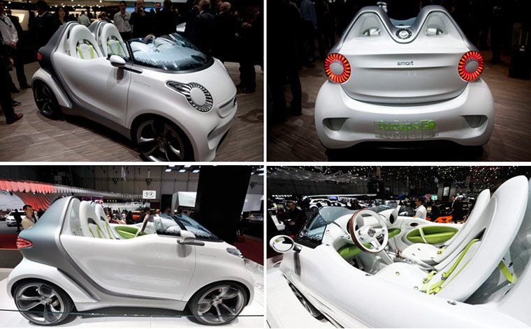 Geneva motor show: Smart's concept car Forspeed 