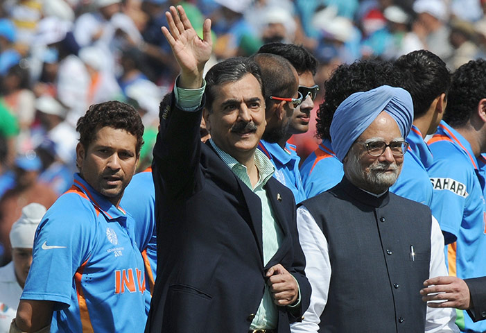 India v Pakistan: Gallery: Yousuf Raza Gilani