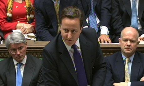 David Cameron at Prime Minister's Questions