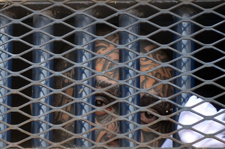 24 hours in pictures: Leader of Mara 18 street gang, Marlon Martinez