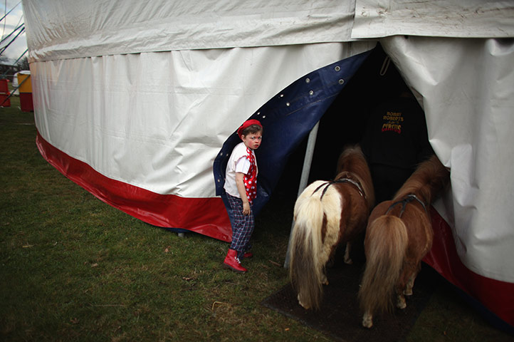 24 hours in pictures: Bobby Roberts Super Circus 