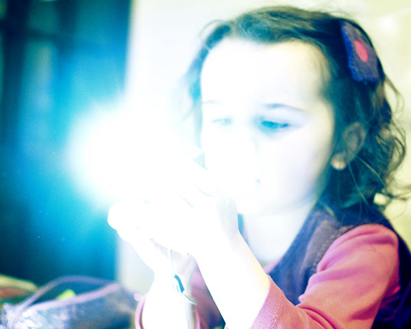 in pictures: flash: girl taking pictures