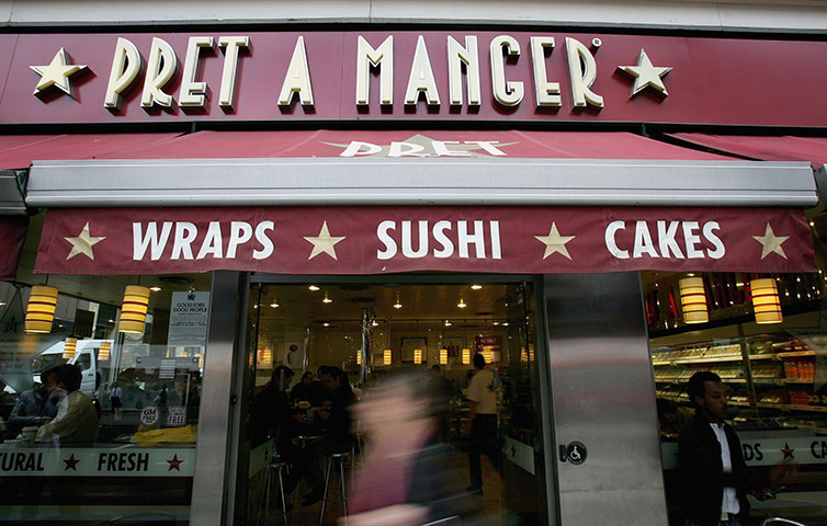 Business Week in Pictures: Pret A Manger announced a 37% profit increase