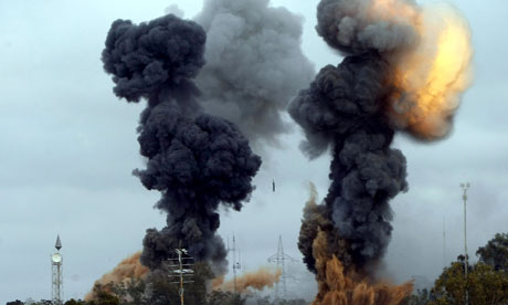 Air strikes on Tajoura district