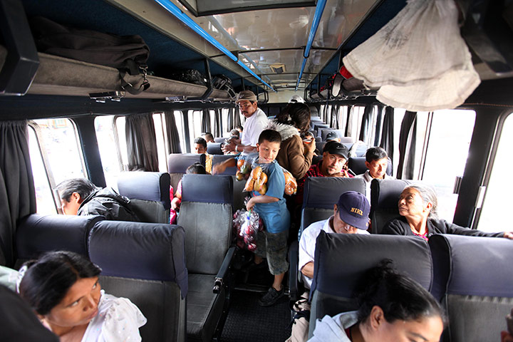 Guatemala Toybox Charity: José, who works selling fruit on buses