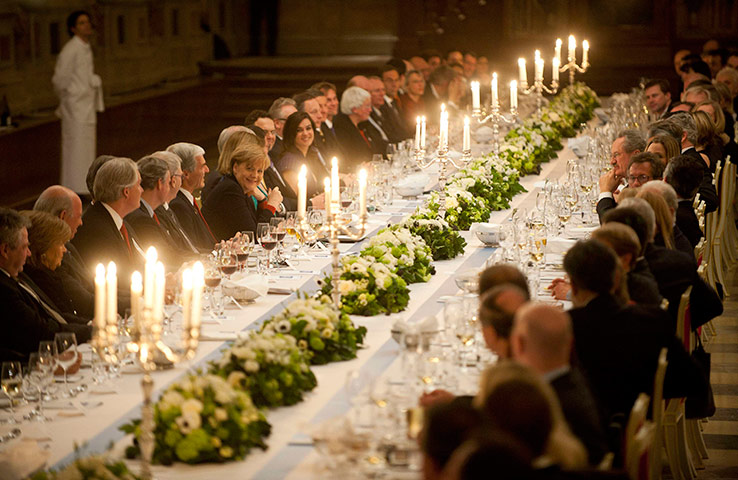 24 Hours: German chancellor Angela Merkel and the members of IOC evaluation commission