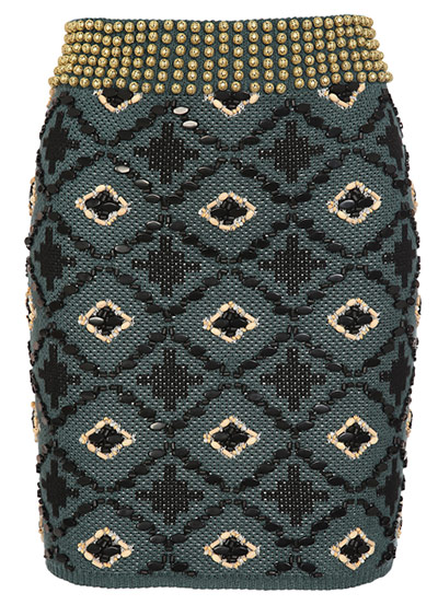 Key trends: skirts: Beaded skirt