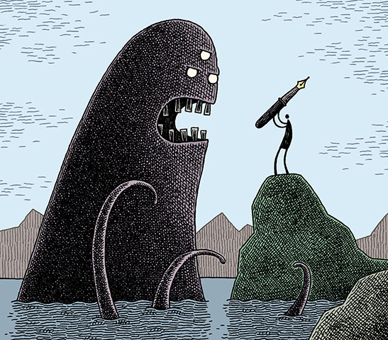 pick me up gallery: Tom Gauld