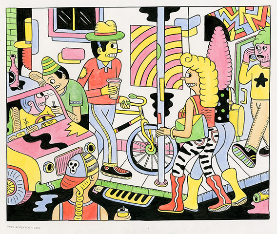 pick me up gallery: Andy Rementer