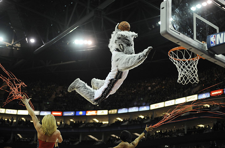 NBA: New New Jersey mascot 