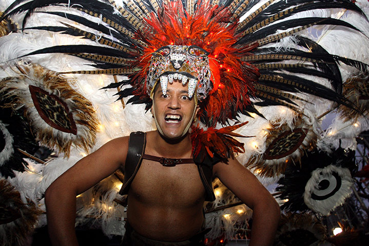 Sydney Mardi Gras: A participant in the Sydney Gay and Lesbian Mardi Gras Parade 