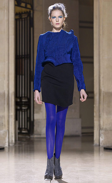 Paris Fashion week Sunday: A creation by designer Steffie Christiaens 