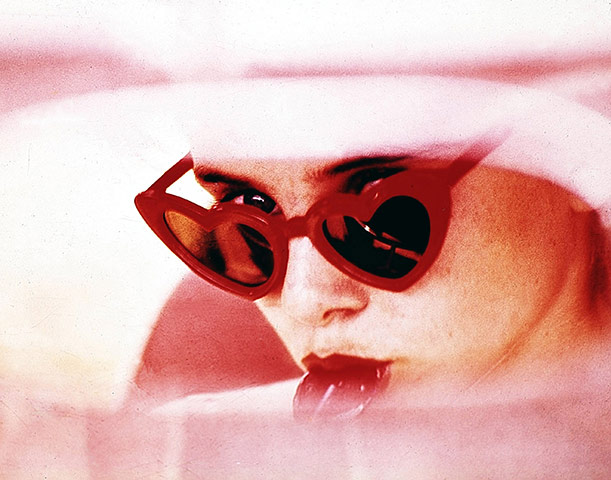 sunglasses: lolita heart-shaped sunglasses