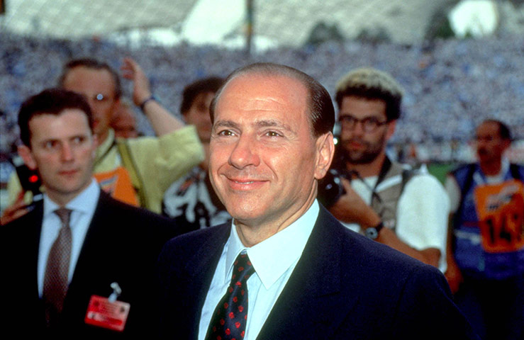 Berlusconi Surgery: Silvio Berlusconi in 1993
