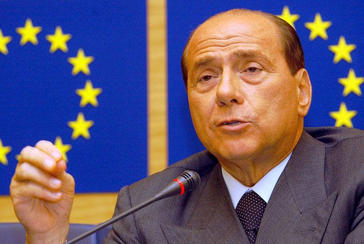 Berlusconi Surgery: Italian Prime Minister Silvio Berlusconi in 2003